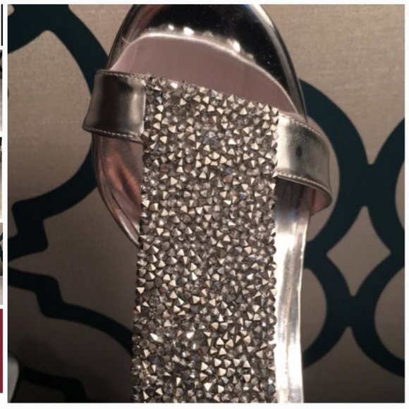 ted baker embellished T Bar sandal heel 6 nwt - Picture 8 of 8